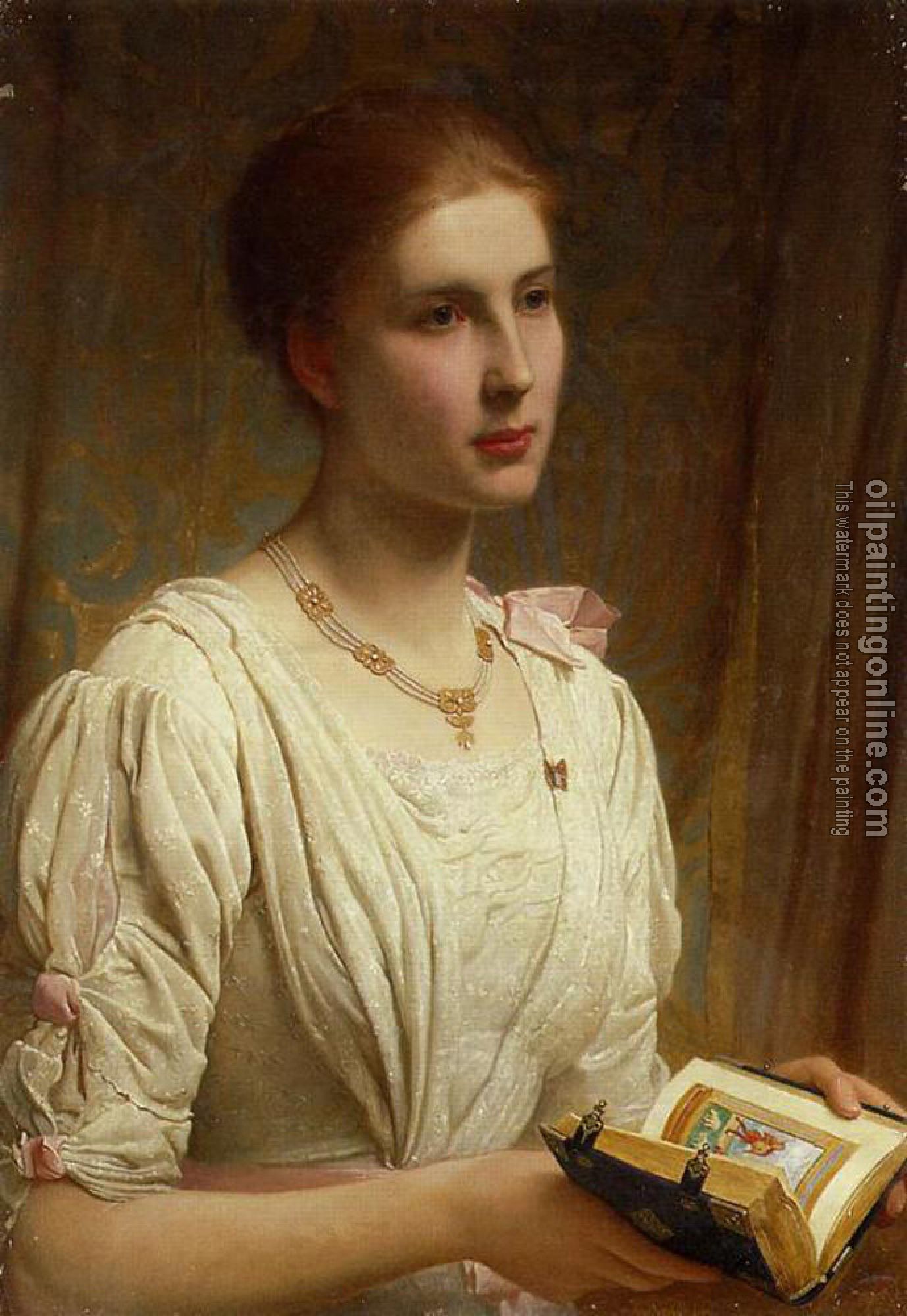 Charles Edward Perugini - Miss Helen Lindsay